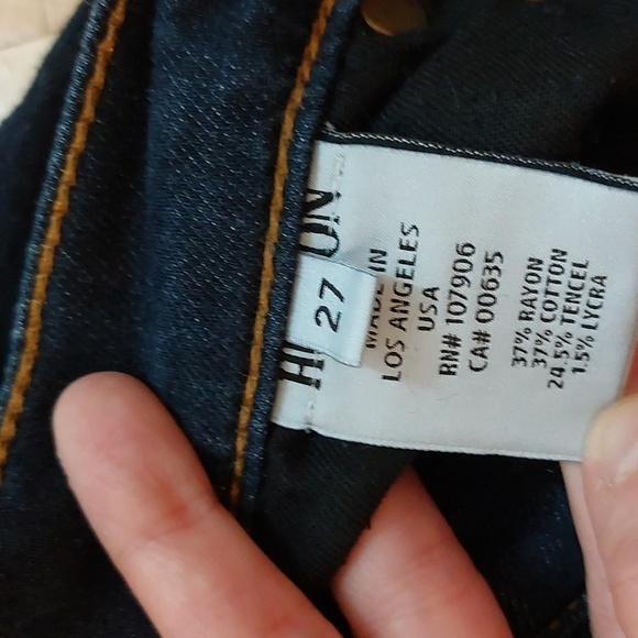 Hudson skinny jeans size 27 - Picture 5 of 11